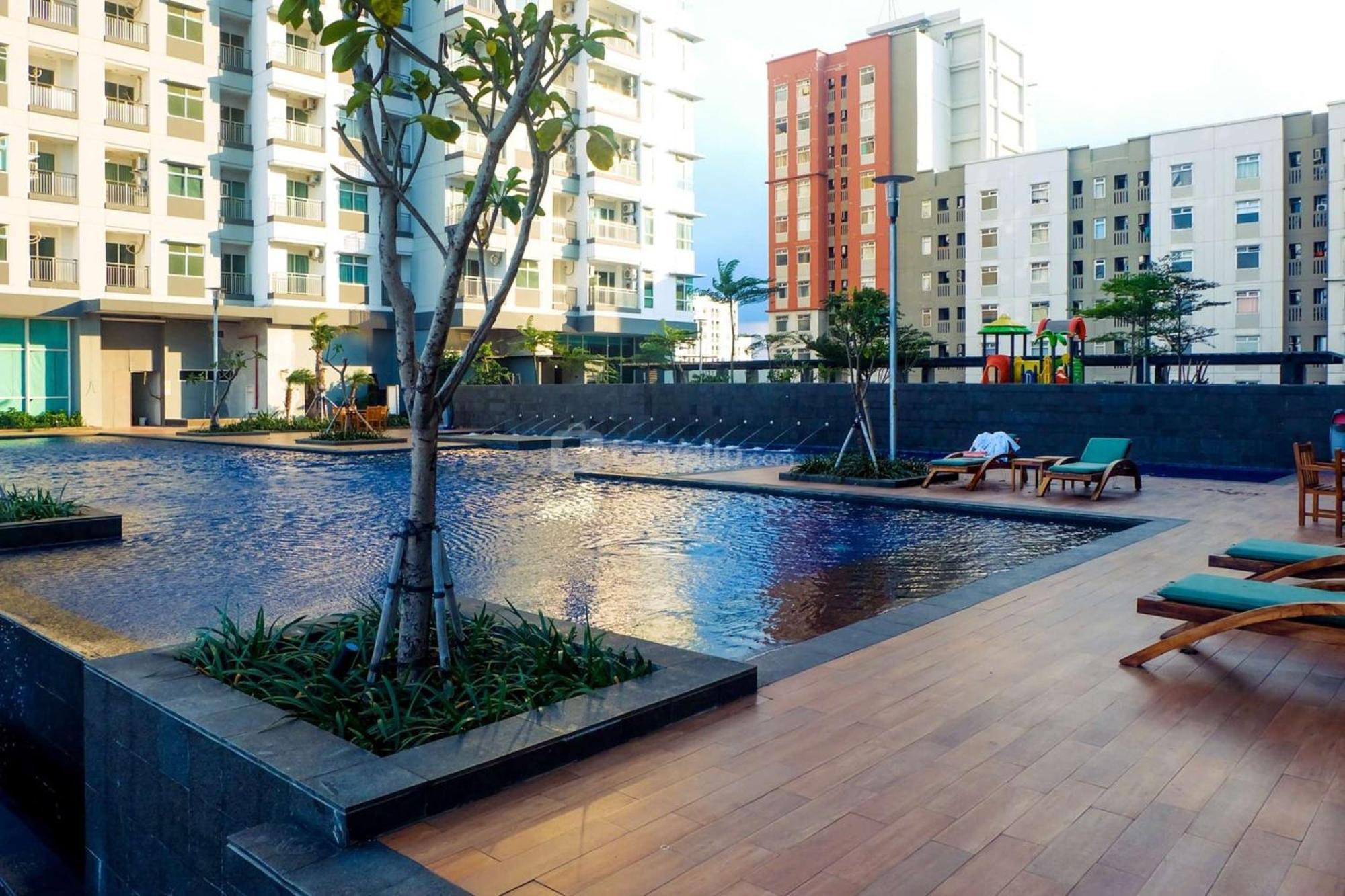 Modern Look 1br Bay By Travelio Apartemen Jakarta