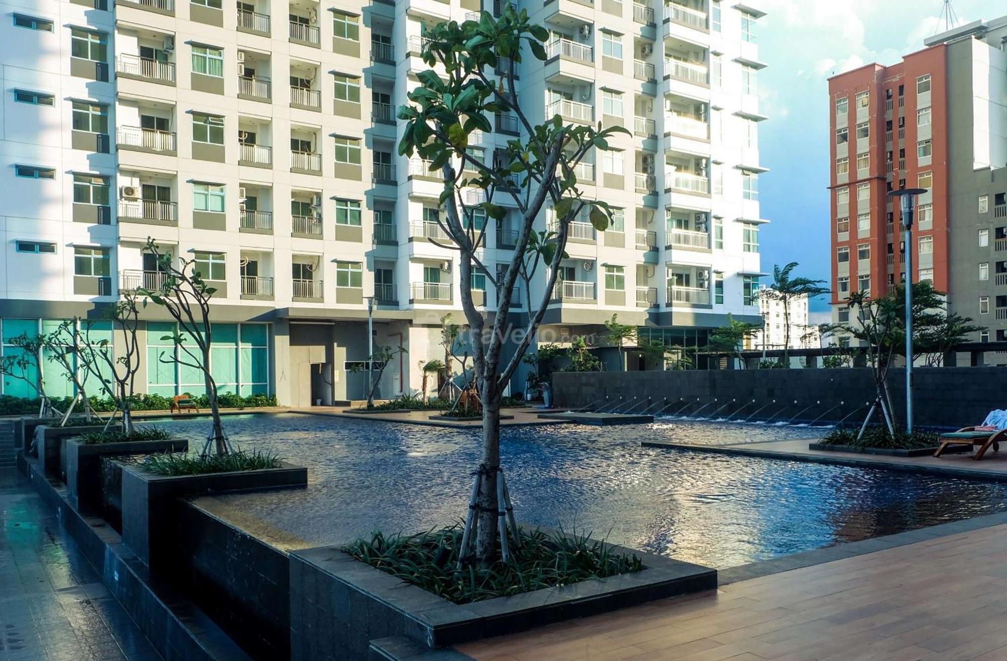 Apartemen Modern Look 1br Bay By Travelio