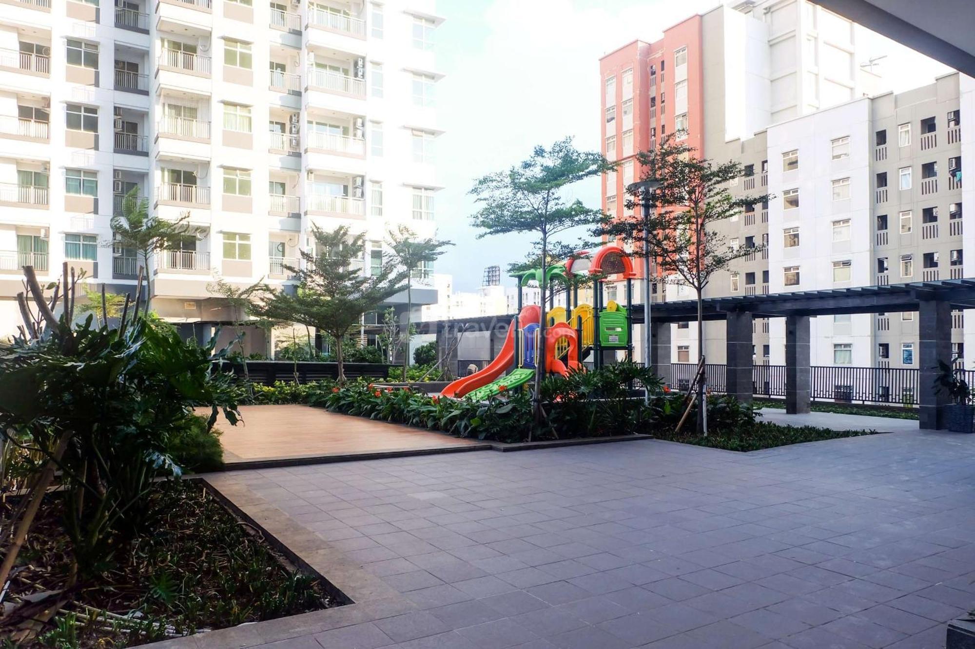 Apartemen Modern Look 1br Bay By Travelio Jakarta